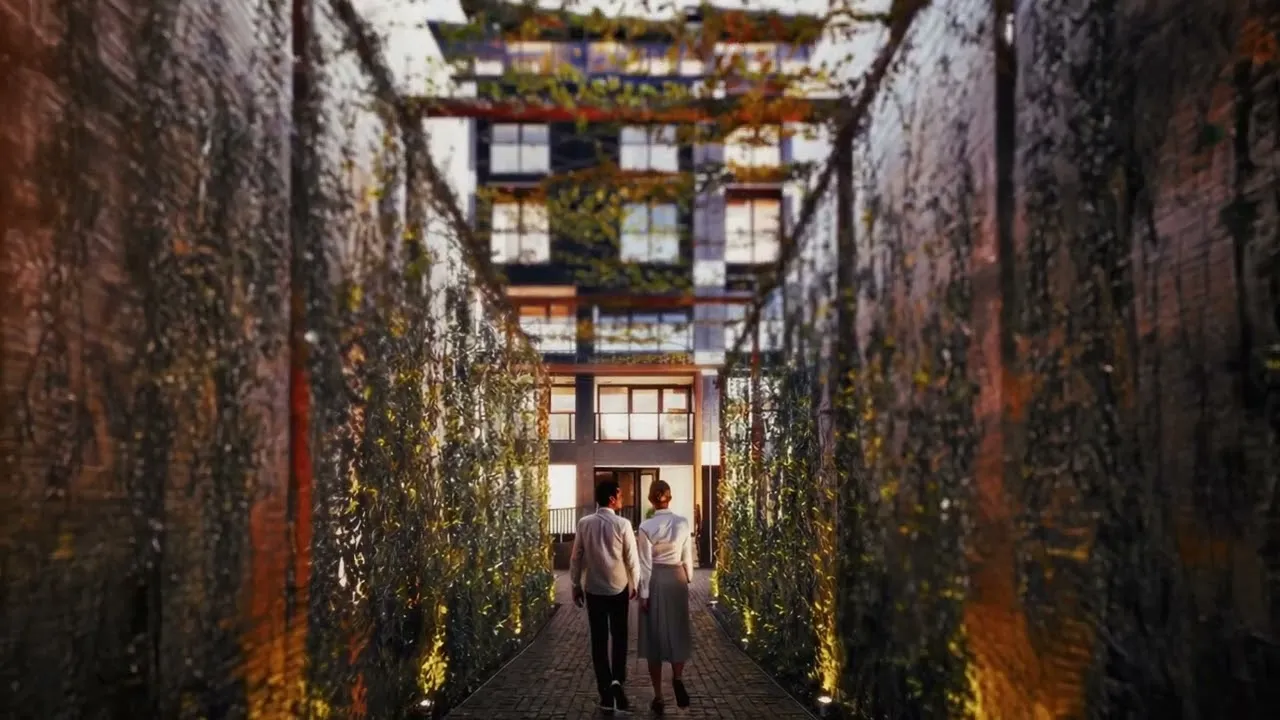 Chelsea Rise Apartments — AI render animation